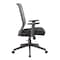 Boss Mesh Task Chair, Adjustable Arms B6566GY-BK - alternate 3